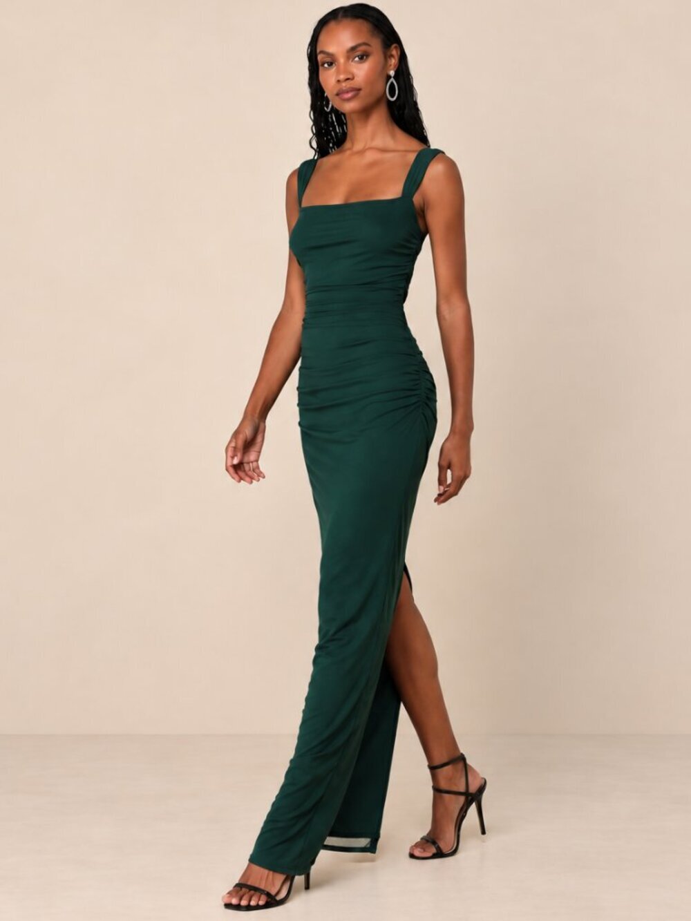 LULUS Prom Wedding Special Event Sexy Elegant Touched Bodycon Maxi Dress